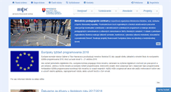 Desktop Screenshot of mpc-edu.sk